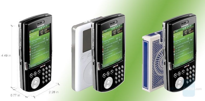 Samsung i760 - Samsung i760 WM6 phone on Verizon site