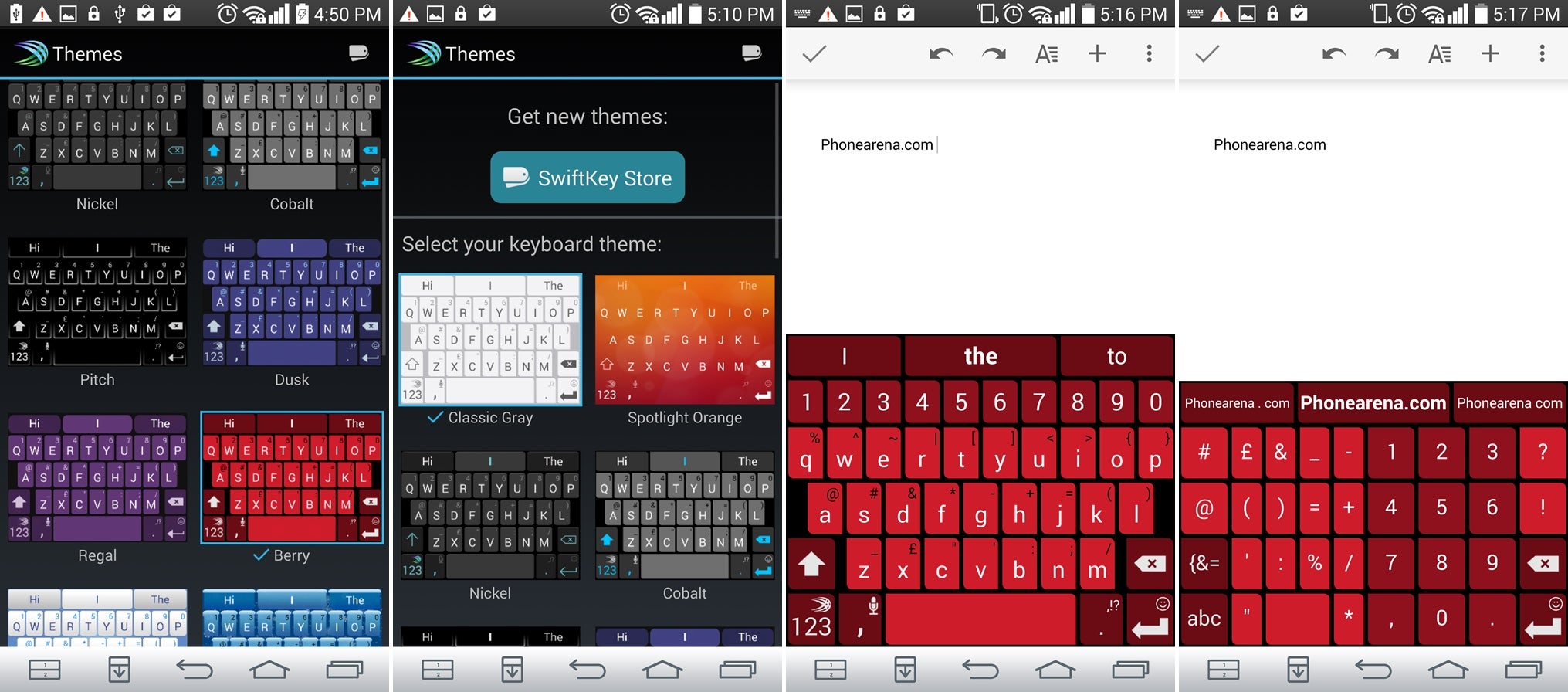 Android keyboard app shoot-out - Fleksy, Minuum, Swiftkey, and Swype battle for glory