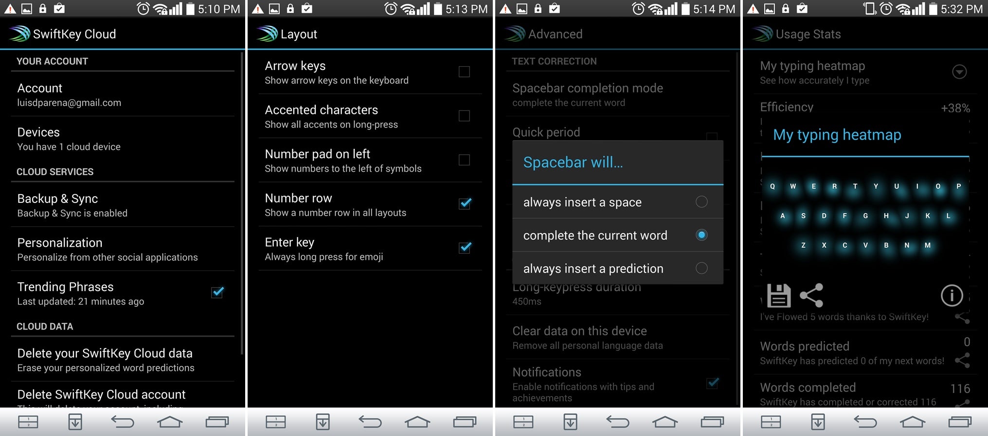 Android keyboard app shoot-out - Fleksy, Minuum, Swiftkey, and Swype battle for glory