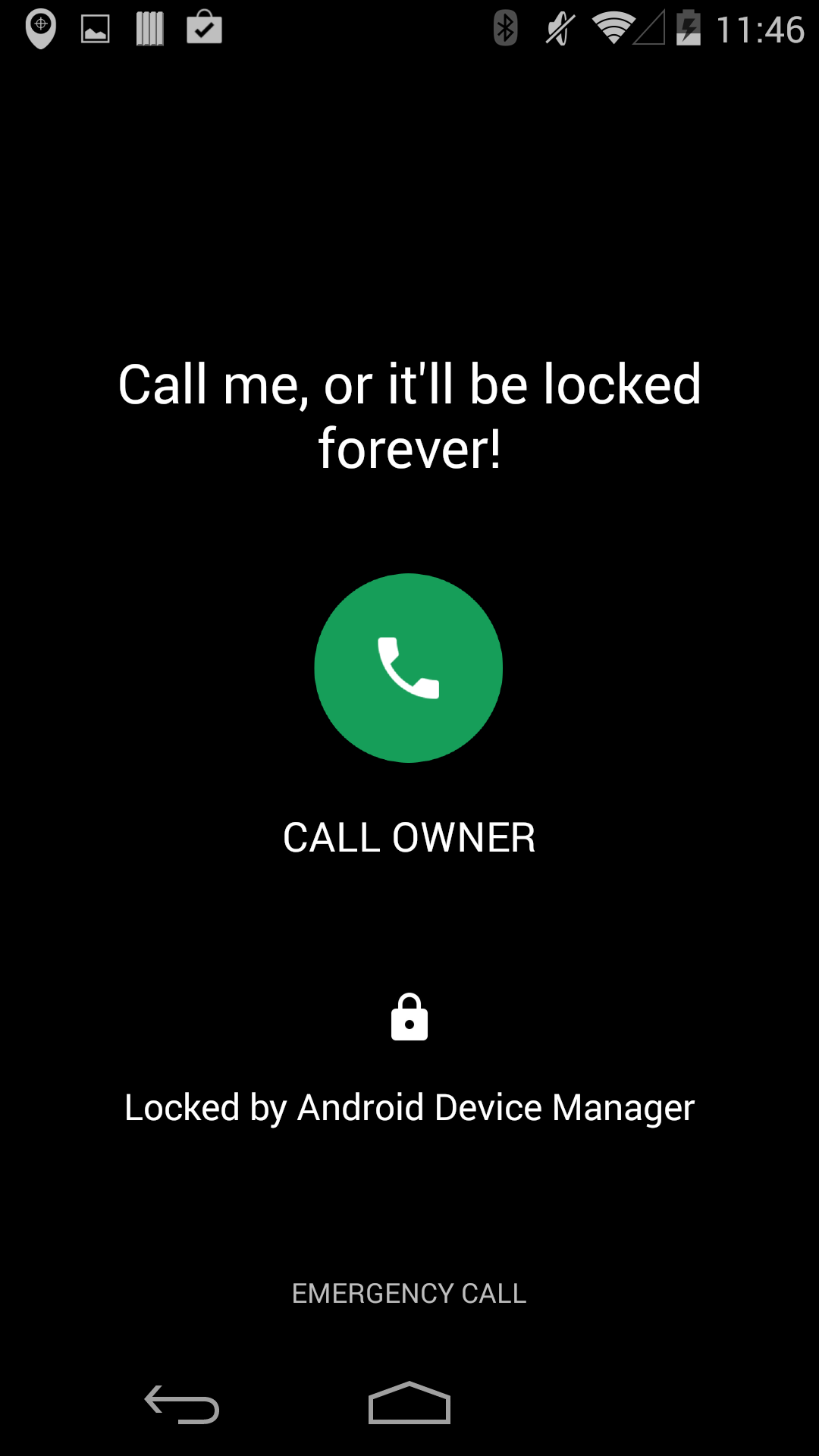 Android Device Manager now offers callback button for lost phones