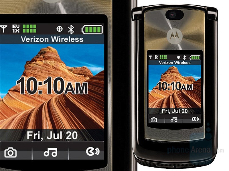 Motorola V9m - AT&T, Verizon and Sprint announce the Motorola RAZR2 V9 and V9m