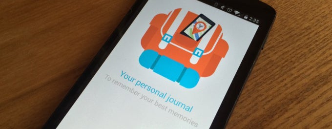 Rove for Android autologs your pictures and travels to fuse them in a beautiful life journal