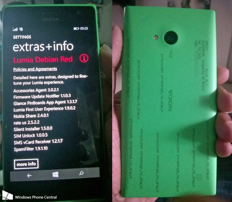 Nokia Lumia 730 (Superman) specs allegedly revealed