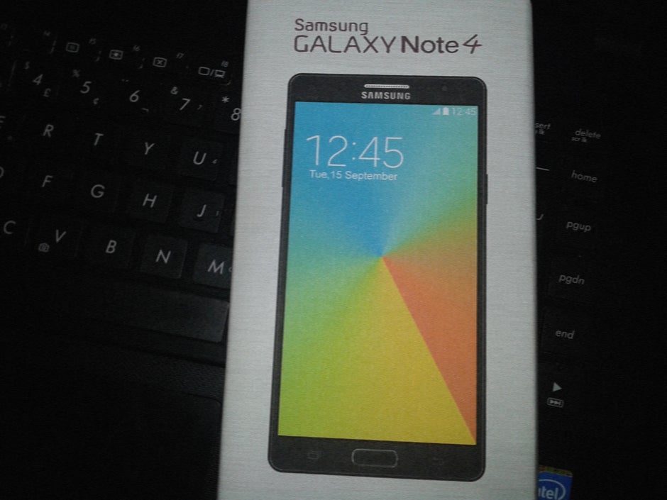 Image of alleged Samsung Galaxy Note 4 retail box surfaces