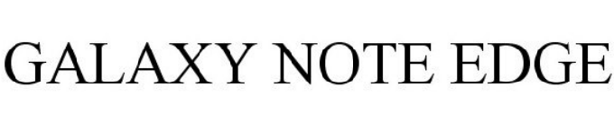 Samsung wants a trademark for “Galaxy Note Edge”, probably a variation of the upcoming Galaxy Note 4