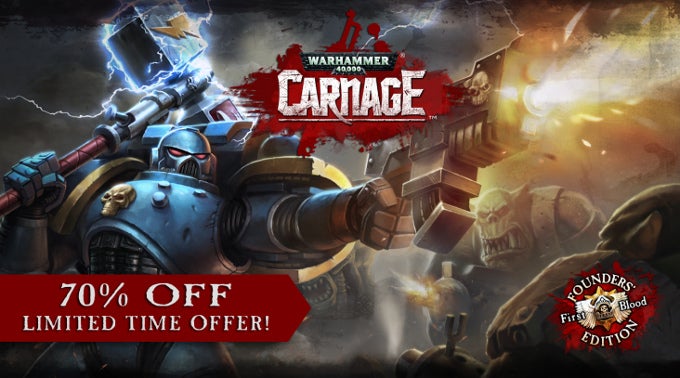 Warhammer 40,000: Carnage gets discounted on both Google Play and the Apple App Store