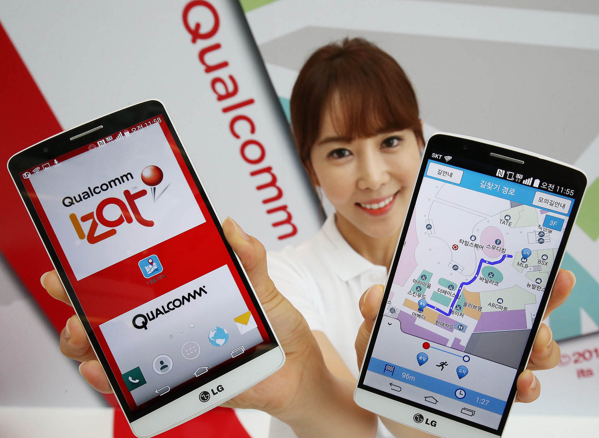 LG G3 is the world&#039;s first to make use of Qualcomm&#039;s IZat indoor location technology (only in Korea)