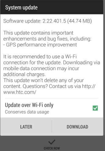 European HTC One (M8) units are receiving an update - GPS improvement subject of update to European HTC One (M8)