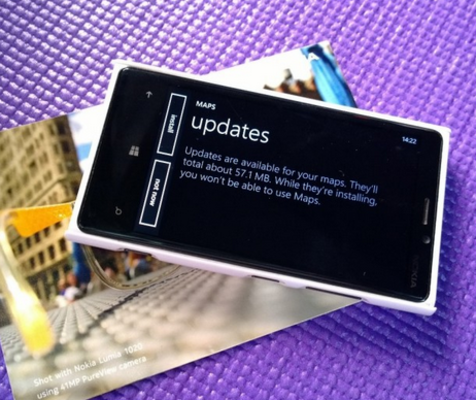 Update your offline Windows Phone map - Offline maps update available for Windows Phone users