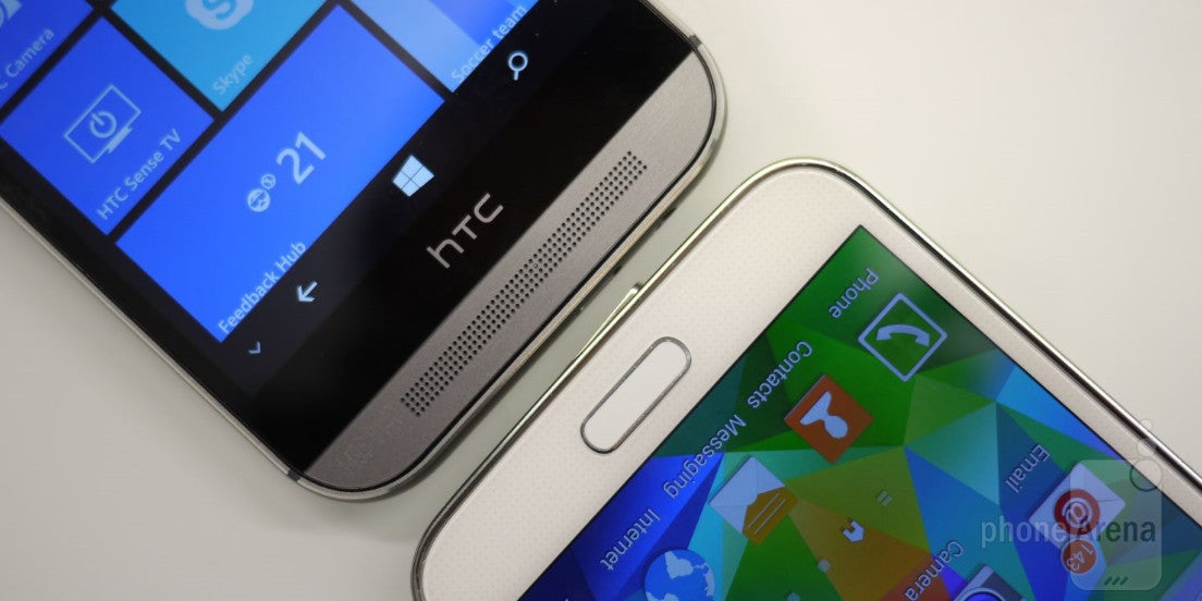HTC One M8 for Windows vs Samsung Galaxy S5: first look