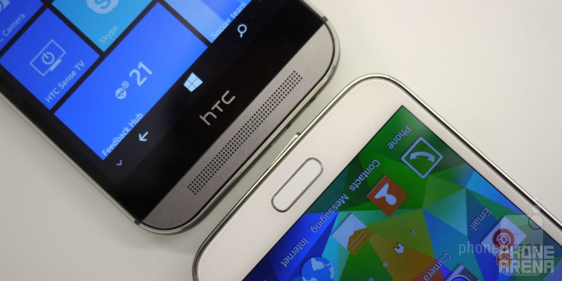 HTC One M8 for Windows vs Samsung Galaxy S5: first look