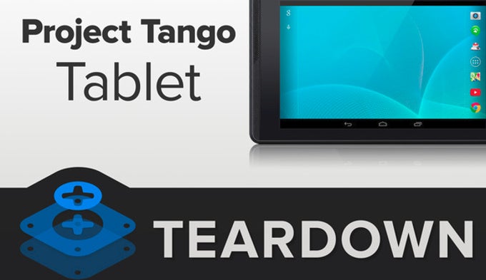 See what&#039;s inside Google&#039;s NVIDIA Tegra K1-powered Project Tango tablet, courtesy of iFixit