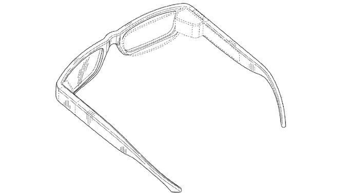 Google patents better aesthetic integration of Glass components