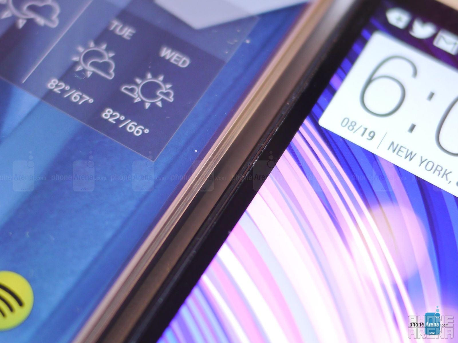 Sharp AQUOS Crystal versus HTC One M8: first look