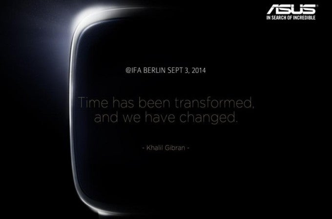 Asus inviting us to an event on September 3 - IFA 2014: here&#039;s what to expect from Samsung, Sony, Huawei, Microsoft, and Asus