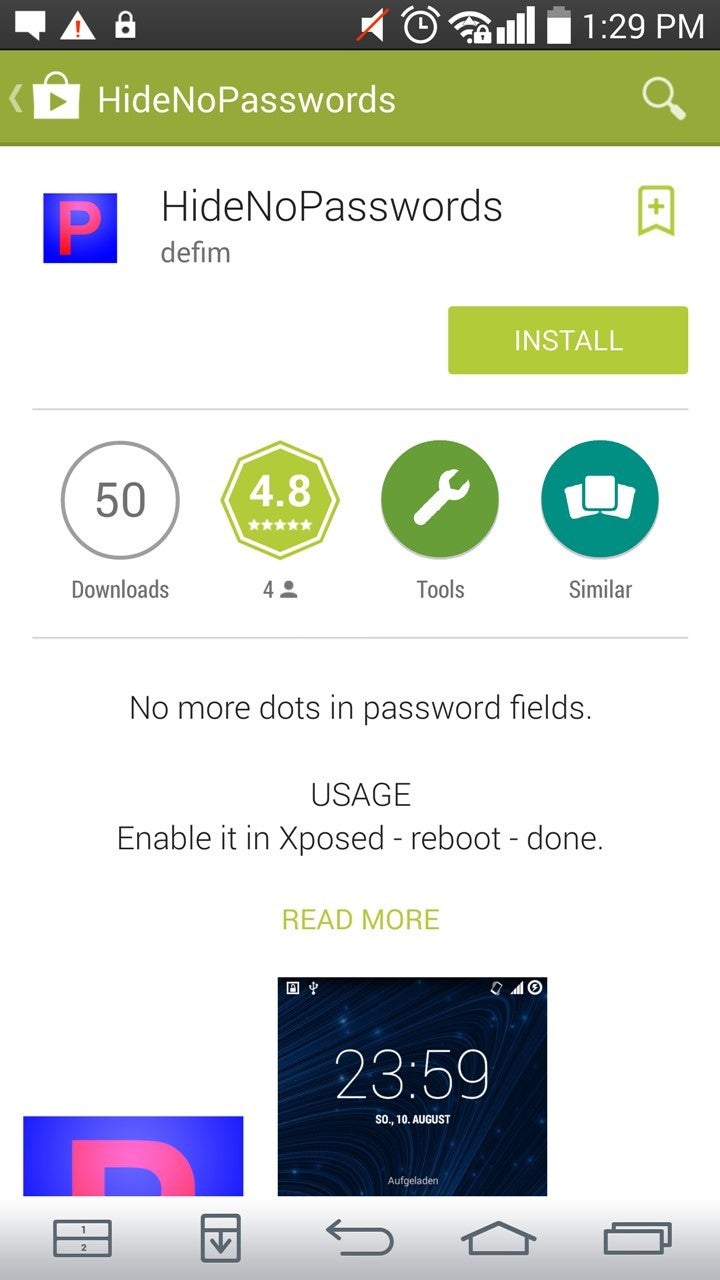 How to remove obfuscated passwords in Android using Xposed