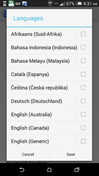 Select up to five languages for Google Search to understand during one session - Speak five different languages, and Google Search will still understand you