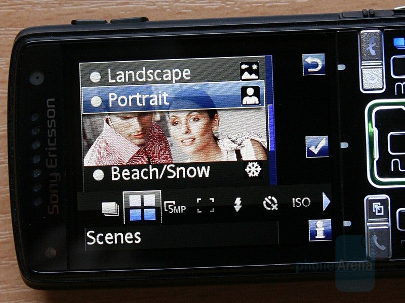 Camera interface - Hands-on with Sony Ericsson K850