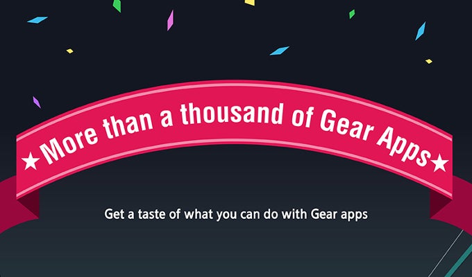 Samsung boasts that more than 1,000 apps can be downloaded on its older Gear smartwatches