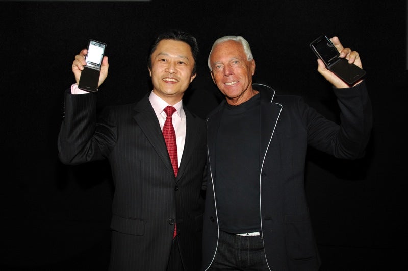 Giorgio Armani phone by Samsung