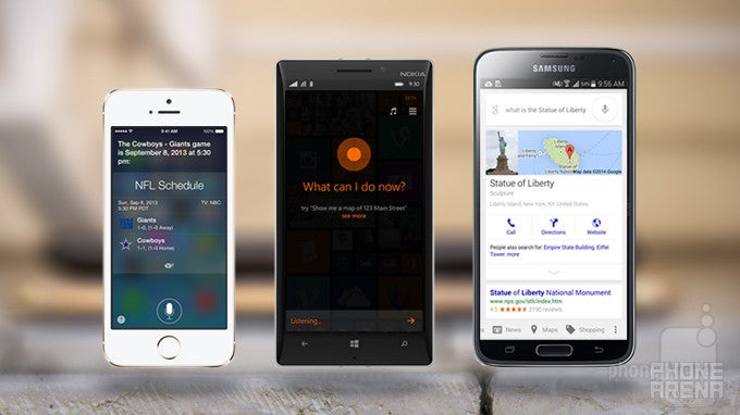 Google Now vs Siri vs Cortana: showdown