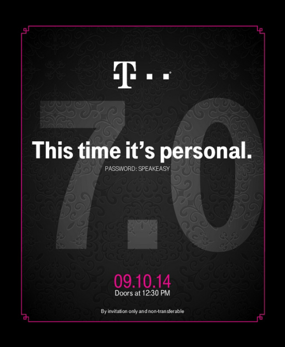 T-Mobile's Uncarrier 7.0 announcement happening September 10th