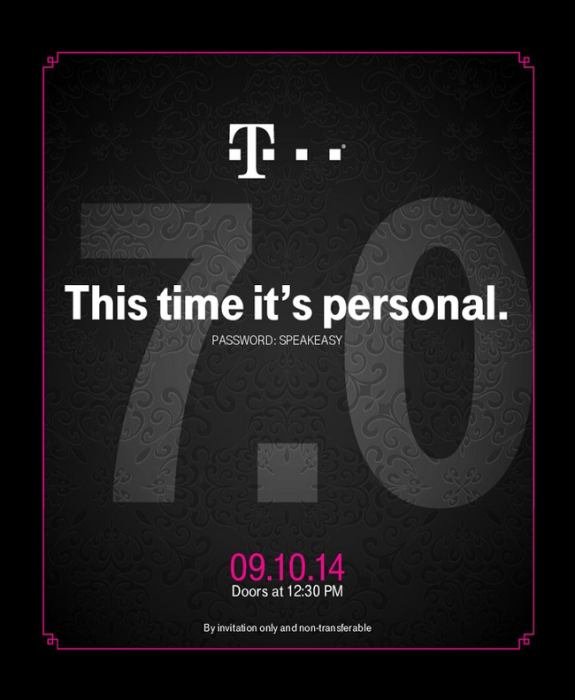 T-Mobile&#039;s Uncarrier 7.0 announcement happening September 10th