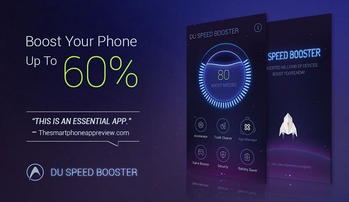 DU Speed Booster: give your Android phone a fast tune-up