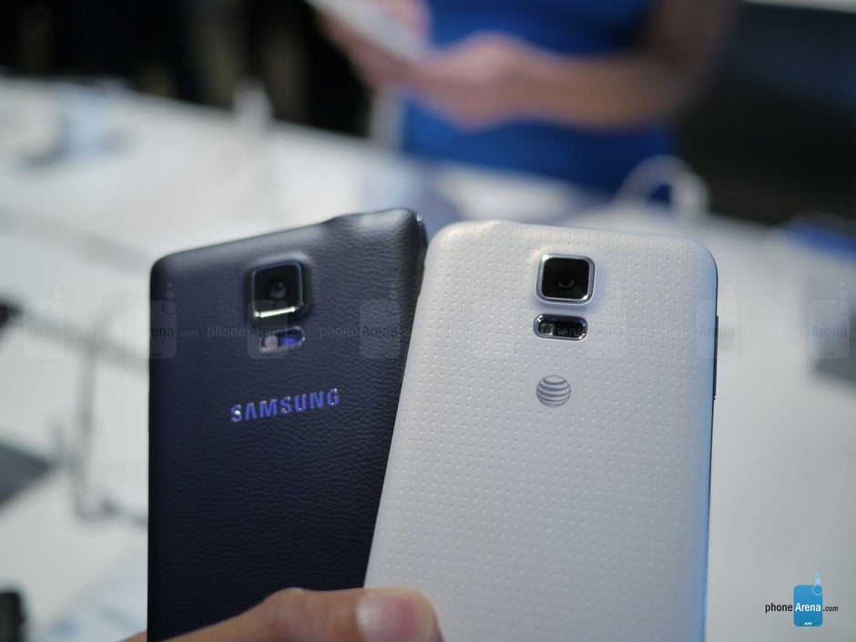 Samsung Galaxy Note 4 Vs Galaxy S5 First Look Phonearena