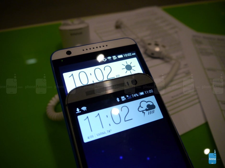 HTC Desire 820 vs HTC One (M8): first look