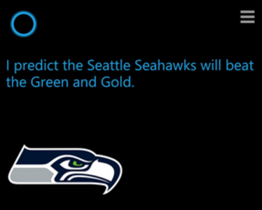 Cortana picks the champs to get off to a good start this year - After success with the World Cup, Cortana tries her hand with the NFL