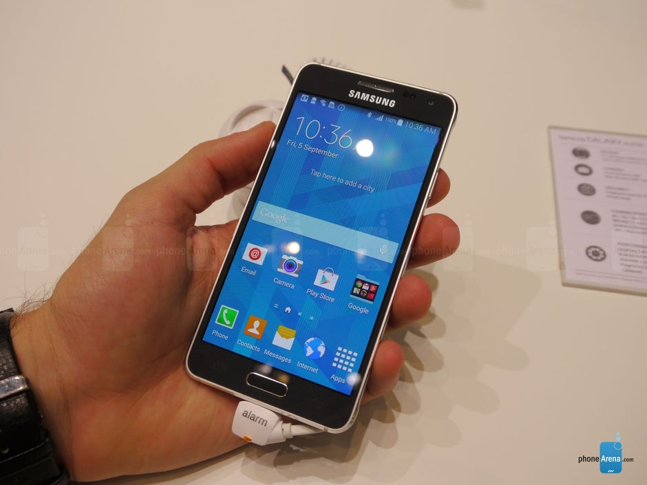Samsung Galaxy Alpha hands-on
