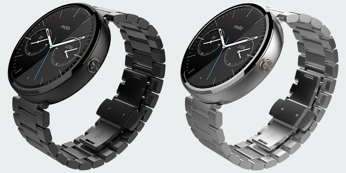 Moto 360 with metal strap available for pre-order from Verizon