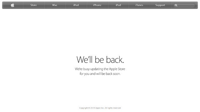 Apple Store is down: you know what this means, right?