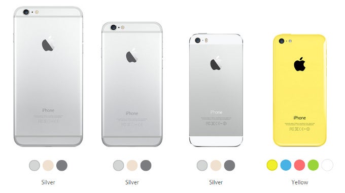 Apple iPhone 6 vs iPhone 6 Plus vs iPhone 5s: in-depth specs comparison