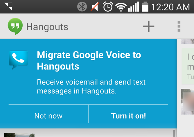 Google Voice finally starts integrating with Hangouts, but it's a rocky start