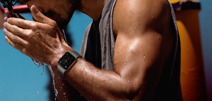Apple Watch is water resistant, but you can't take it to the shower