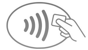 Seeing this symbol in an establishment means you'll be able to use Apple Pay. - Apple Pay explained - technology, security, and payment methods