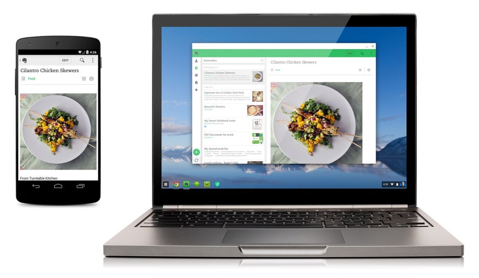 Select Android apps now can be run on Chrome OS