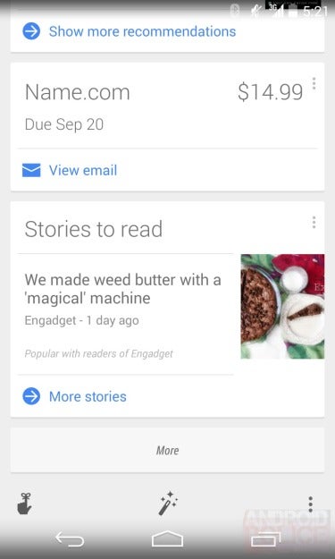 Google Now bill reminders may finally roll out in full soon