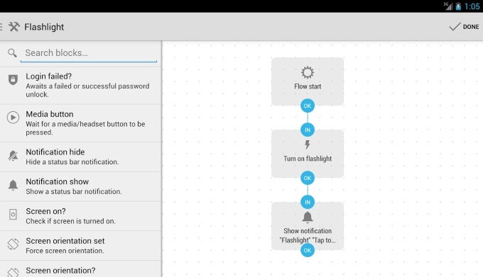 Automate β automates your Android apps with flowcharts