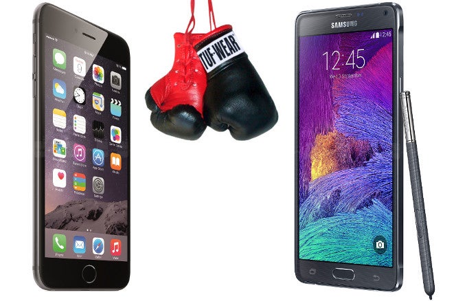 Samsung Galaxy Note 4 vs Apple iPhone 6 Plus: in-depth specs comparison