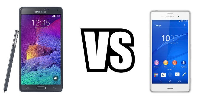 Samsung Galaxy Note 4 vs Sony Xperia Z3: in-depth specs comparison