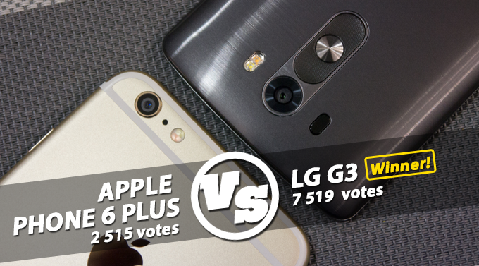 Reader&#039;s choice: the LG G3 is a better phablet than the iPhone 6 Plus