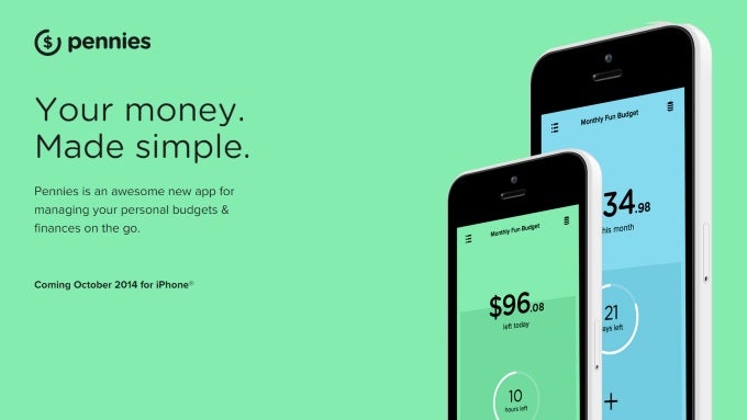 Pennies is the personal finance manager that puts personal before finance