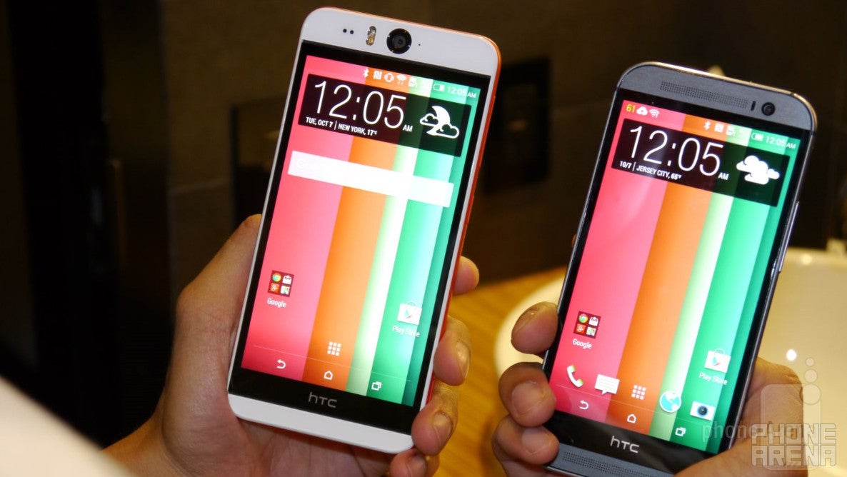 HTC Desire EYE versus HTC One (M8): first look