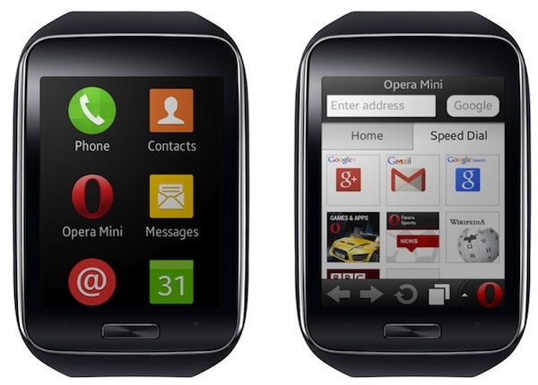 Opera Mini becomes the first browser for Samsung Gear S users to download