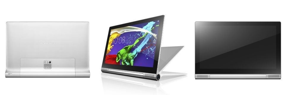 Lenovo and Ashton Kutcher present the YOGA Tablet 2 Pro - QHD, Pico projector, kickstand, and Intel goodness for $500