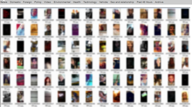 100,000 Snapchat pictures have been hacked (pictures blurred on purpose) - Third party Snapchat web client believed to be the source of 100,000 stolen pictures