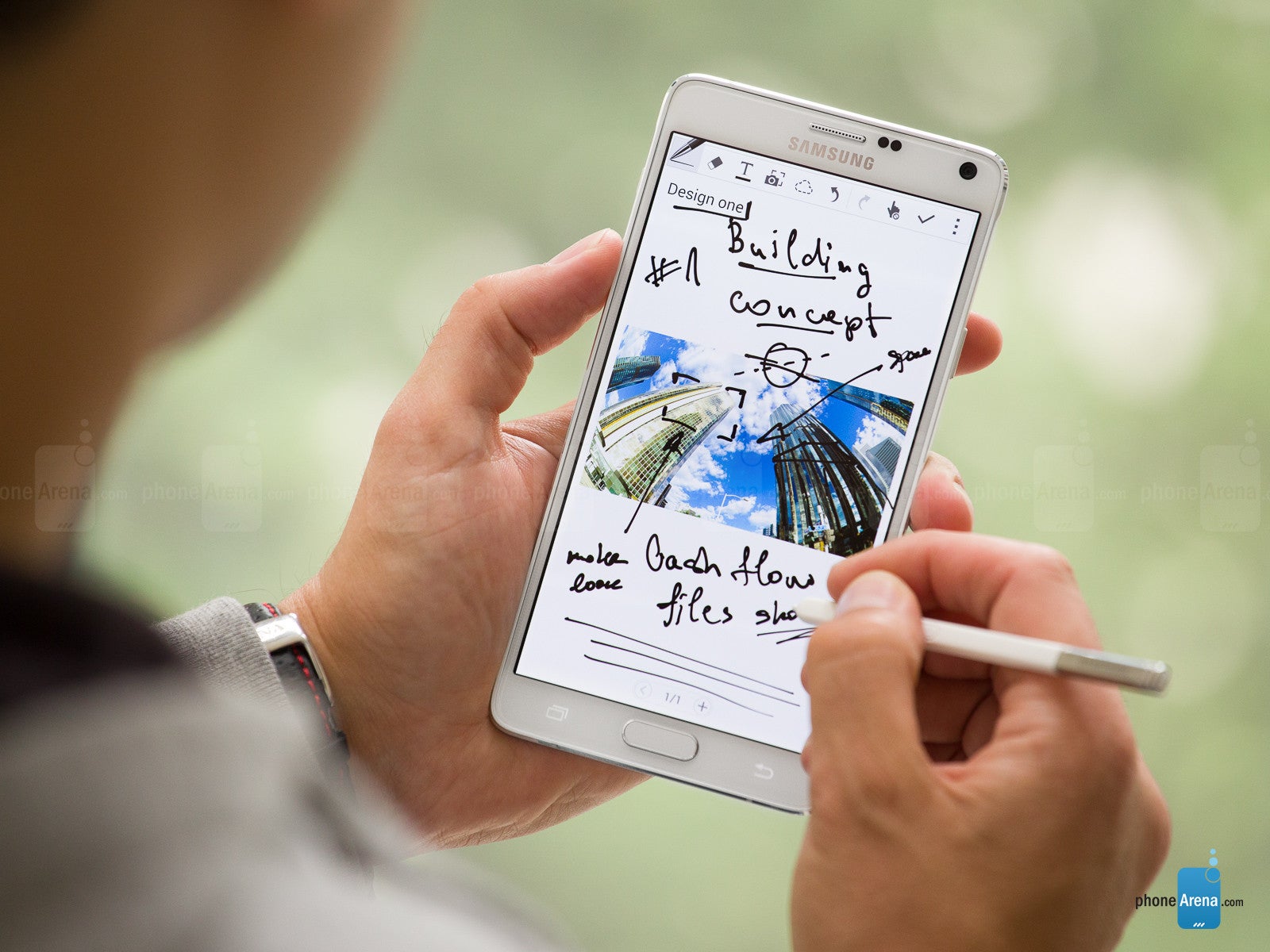 Double pressure: how the S Pen stylus of the Note 4 works